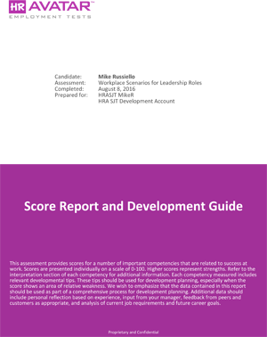 Download Sample Developmental Report